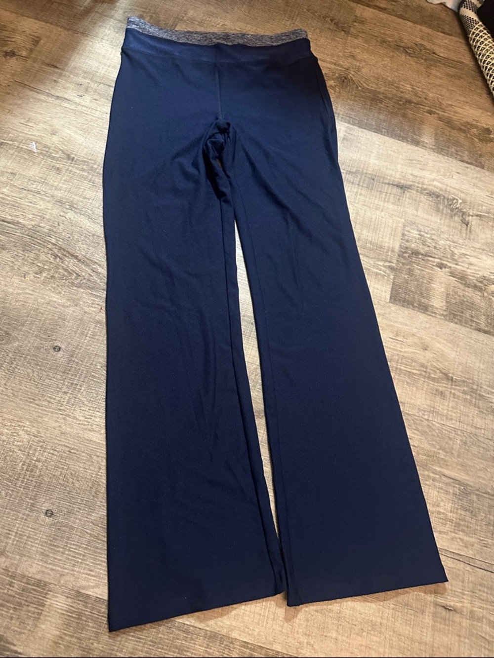 Navy blue Wide-Leg yoga Pants Vogo Athletics